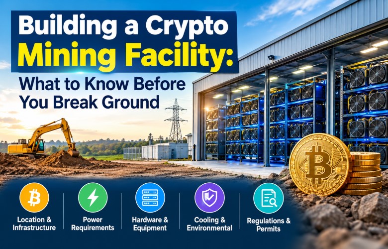 Building a Crypto Mining Facility: What to Know Before You Break Ground Building a Crypto Mining Facility: What to Know Before You Break Ground